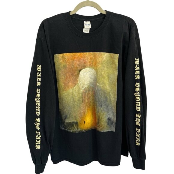 Abigail Williams Walk Beyond the Dark Black Metal Band Long Sleeve T-Shirt Large - Picture 1 of 8